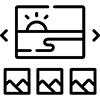 Icona galleria web