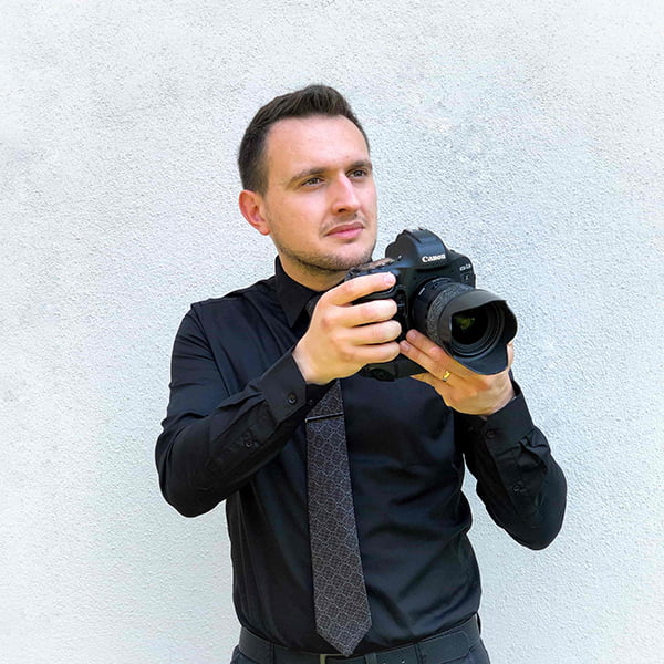 ritratto del fotografo mario amelio che fa le migliori fotografie di matrimonio