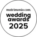 Logo Matrimonio.com Wedding Awards 2025, premio assegnato a Mario Amelio fotografo di matrimonio